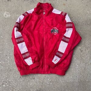 Vintage Ohio State Buckeyes Winbreaker Size XL